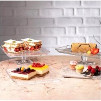 Platou servire tort Pasabahce Madlen 28x17cm (950008) imaginea #4 — magazin online Desire.md