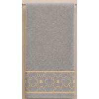 Prosop Bumbacel Infinity 50×90 cm Grey (8008_50x90_24-25)
