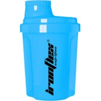 Shaker pentru nutriție sportivă IronFlex Nano Shaker Blue 300ml