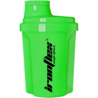 Shaker pentru nutriție sportivă IronFlex Nano Shaker Green 300ml imaginea #1 — magazin online Desire.md