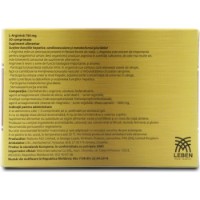 Аминокислоты Leben L-Arginina 750mg 30cap фото №3 — интернет-магазин Desire.md