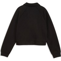 Hanorac pentru copii Puma Class Relaxed Cropped Fleece Puma Black, s.140 imaginea #2 — magazin online Desire.md