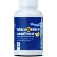 Vitamine Leben Leben Calcium + D3 Natural Orange Flavour SBA 120tab