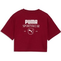 Детская футболка Puma Class Relaxed Lenght Graphic G Garnet Glow, s.140 фото №2 — интернет-магазин Desire.md
