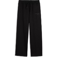 Pantaloni spotivi pentru copii Puma Class Straight Leg Puma Black, s.140