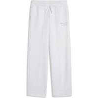 Детские спортивные штаны Puma Class Straight Leg White Glow Heather, s.164
