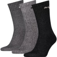 Детские носки Puma Crew Sock 3P Anthracite/Grey, s.35-38
