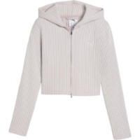 Детская толстовка Puma Essentials Slim Ribbed Full-Zip Misty Pink Heather, s.128