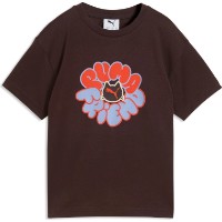 Детская футболка Puma Imaginary Friend Relaxed Graphic Chocolate Fondue, s.104