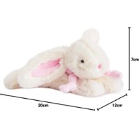 Jucărie de pluș Doudou Rabbit Bonbon 20cm Pink (1239) imaginea #2 — magazin online Desire.md