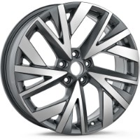 Диски автомобильные Skoda Aria Metallic Anthracite 7.5JX19 ET40 (57H071499KHA7)