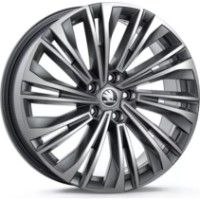 Диски автомобильные Skoda Cursa Anthracite Metallic 7.5X19 ET40 (565071499AAHA7)
