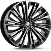 Диски автомобильные Skoda Cursa Glossy Black 7.5X19 ET40 (565071499ABJX2)