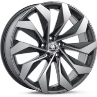 Диски автомобильные Skoda Fornax Metallic Anthracite 8JX20 ET41 (565071490LHA7)