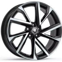 Диски автомобильные Skoda Vega Blak 8JX20 ET41 (565071490AFL8)