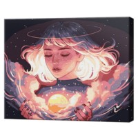 Tablou pe numere Art Gallery Econom Universul în suflet 30x40cm (EX8496)