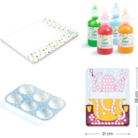 Set de desen Djeco Dots And Fish (DJ00046) imaginea #2 — magazin online Desire.md