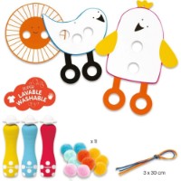 Set de desen Djeco Dots And Pompoms – In The Sky (DJ00964) imaginea #3 — magazin online Desire.md