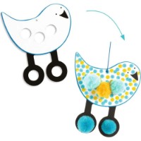 Set de desen Djeco Dots And Pompoms – In The Sky (DJ00964) imaginea #4 — magazin online Desire.md