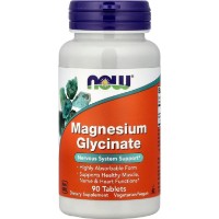 Vitamine NOW Magnesium Glycinate 100mg 90tab