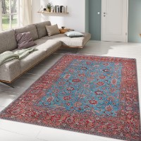 Covor Conceptum Hypnose Blues Chenille Claret Red AL 170 1.50x2.30m
