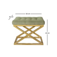 Fotoliu moale Atelier Del Sofa Capraz Gold Green imaginea #2 — magazin online Desire.md