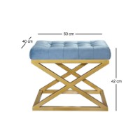 Fotoliu moale Atelier Del Sofa Capraz Gold Turquoise imaginea #2 — magazin online Desire.md