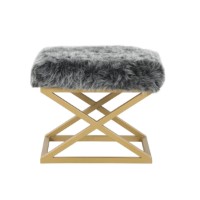Fotoliu moale Atelier Del Sofa Capraz Plush Gold Grey imaginea #2 — magazin online Desire.md