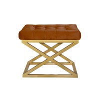 Fotoliu moale Atelier Del Sofa Capraz Gold Terracota
