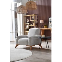 Fotoliu Atelier Del Sofa Zena Grey Coffee