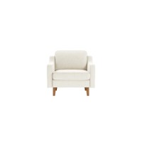 Fotoliu Atelier Del Sofa Robin 1 Milk Froth Walnut imaginea #2 — magazin online Desire.md