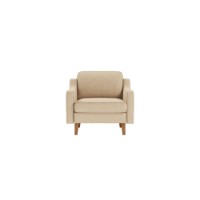 Fotoliu Atelier Del Sofa Robin 1 Sand Walnut imaginea #2 — magazin online Desire.md
