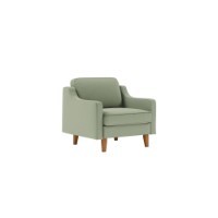 Fotoliu Atelier Del Sofa Robin 1 Sea Green Walnut
