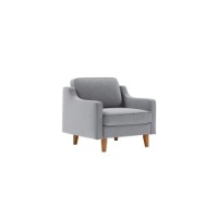 Fotoliu Atelier Del Sofa Robin 1 Fog Grey Walnut