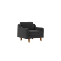 Fotoliu Atelier Del Sofa Robin 1 Night Grey Walnut