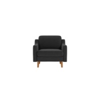 Fotoliu Atelier Del Sofa Robin 1 Night Grey Walnut imaginea #2 — magazin online Desire.md