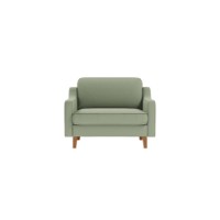 Fotoliu Atelier Del Sofa Robin Loveseat Sea Green Walnut imaginea #2 — magazin online Desire.md