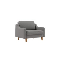 Fotoliu Atelier Del Sofa Robin Loveseat Obsidian Walnut