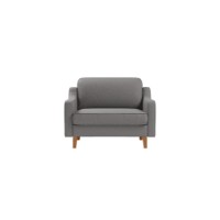Fotoliu Atelier Del Sofa Robin Loveseat Obsidian Walnut imaginea #2 — magazin online Desire.md