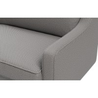 Fotoliu Atelier Del Sofa Robin Loveseat Obsidian Walnut imaginea #3 — magazin online Desire.md