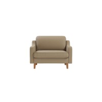 Fotoliu Atelier Del Sofa Robin Loveseat Beach Walnut imaginea #2 — magazin online Desire.md