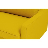 Fotoliu Atelier Del Sofa Robin Loveseat Sunflower Walnut imaginea #3 — magazin online Desire.md