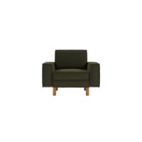 Кресло Atelier Del Sofa Sparrow 1 Oil Green Walnut фото №2 — интернет-магазин Desire.md