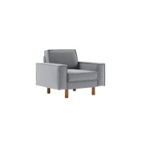 Fotoliu Atelier Del Sofa Sparrow 1 Fog Grey Walnut imaginea #1 — magazin online Desire.md