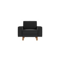 Fotoliu Atelier Del Sofa Sparrow 1 Night Grey Walnut imaginea #2 — magazin online Desire.md