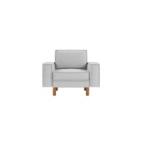 Fotoliu Atelier Del Sofa Sparrow 1 Pebble Walnut imaginea #2 — magazin online Desire.md
