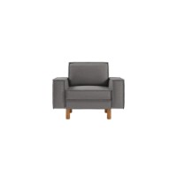 Fotoliu Atelier Del Sofa Sparrow 1 Obsidian Walnut imaginea #2 — magazin online Desire.md