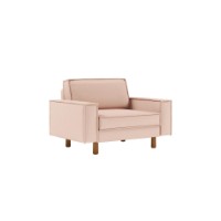 Fotoliu Atelier Del Sofa Sparrow Loveseat Salmon Walnut
