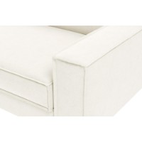 Fotoliu Atelier Del Sofa Sparrow Loveseat Milk Froth Walnut imaginea #3 — magazin online Desire.md