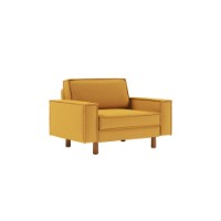 Fotoliu Atelier Del Sofa Sparrow Loveseat Mustard Walnut